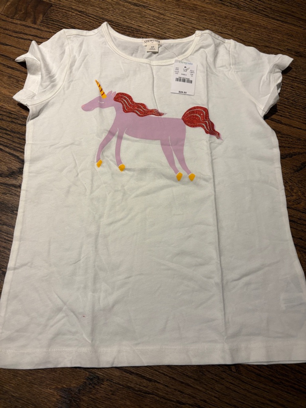 Crewcuts unicorn tee